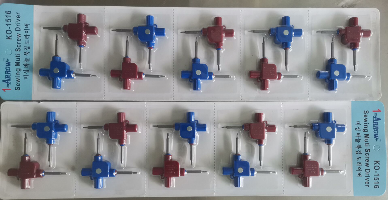 Special sewing machine twist needle/shuttle screwdriver
